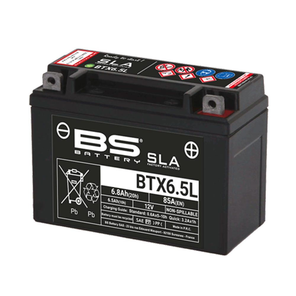BTX6.5L-FA BS akumulator BTX6.5L-FA 12V 6.5Ah 85A SLA desni plus (139x66x102)