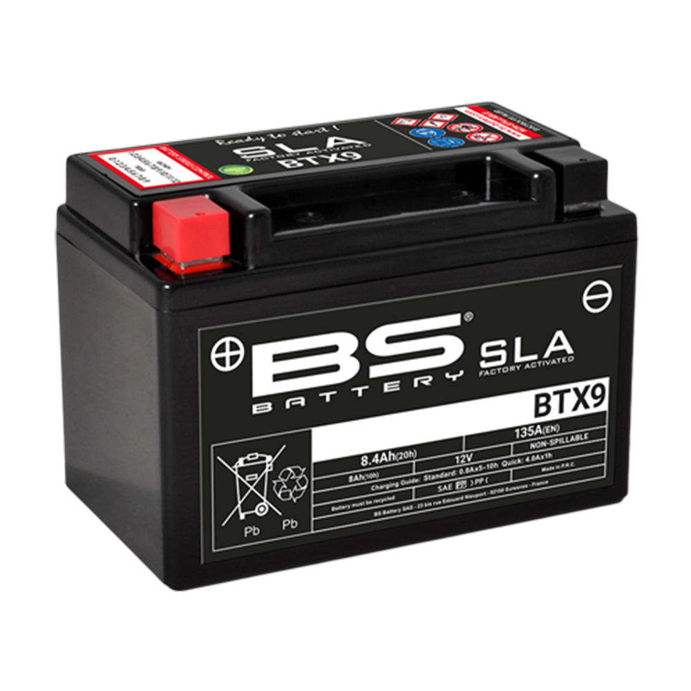 BTX9-FA BS akumulator BTX9-FA 12V 8Ah 135A SLA gel levi plus (150x87x105)