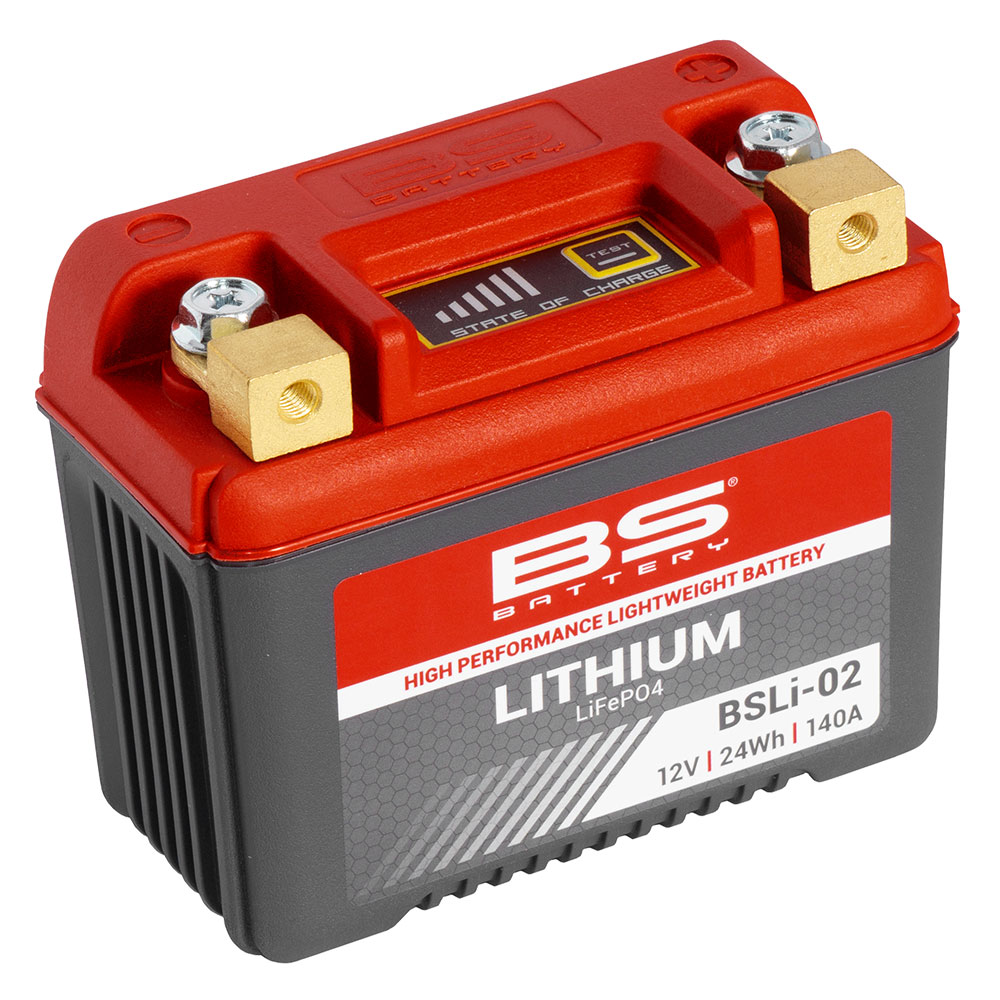 BSLI-02 BS akumulator LITHIUM 12V 24Wh 140A litijumski desni plus (107x56x85)