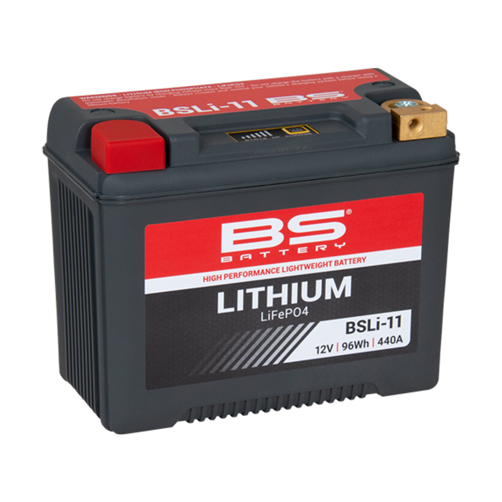 BSLI-11 BS akumulator LITHIUM 12V 96Wh 440A litijumski levi plus (165x86x130)