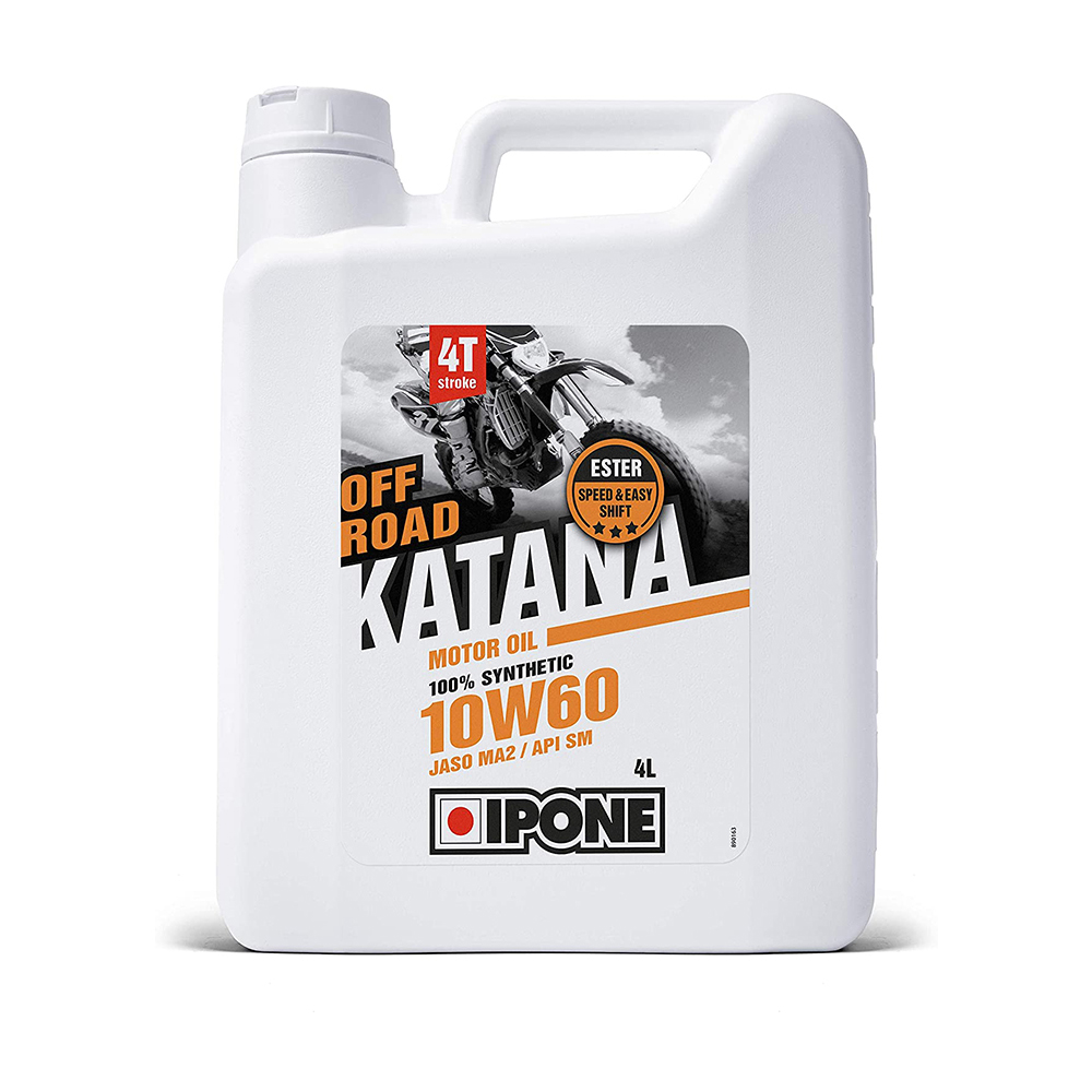 IP800020 IPONE Katana off road 10W60 4L sintetičko ulje za 4T motore