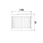 Hiflo HF113 Filter ulja