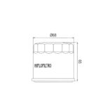 Hiflo HF129 Filter ulja