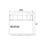 Hiflo HF134 Filter ulja