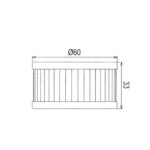 Hiflo HF136 Filter ulja