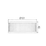 Hiflo HF146 Filter ulja