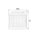 Hiflo HF151 Filter ulja