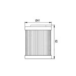 Hiflo HF157 Filter ulja