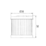Hiflo HF167 Filter ulja
