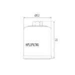 Hiflo HF197 Filter ulja