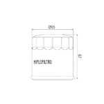 Hiflo HF199 Filter ulja