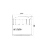 Hiflo HF202 Filter ulja