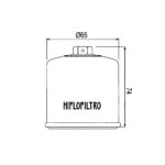 Hiflo HF204RC (RACING) Filter ulja