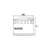 Hiflo HF557 Filter ulja