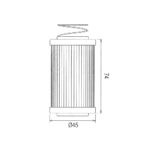 Hiflo HF567 Filter ulja
