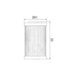 Hiflo HF655 Filter ulja