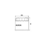 Hiflo HF975 Filter ulja