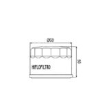 Hiflo HF985 Filter ulja