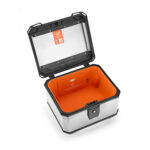 Kappa KMX400A centralni kofer K’METROBOX ALU sivi Monolock 40L