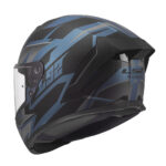 Kaciga za motor LS2 Full Face RAPID III XTREM crno plava FF820