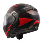Kaciga za motor LS2 Flip Up ADVANT II ASTRAL crvena FF910