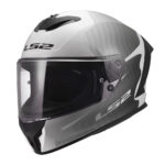 Kaciga za motor LS2 Full Face RAPID III FLOW belo siva FF820