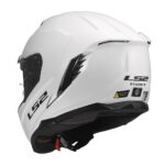 Kaciga za motor LS2 Full Face STORM III Solid bela FF818