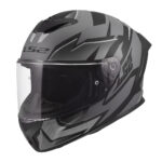 Kaciga za motor LS2 Full Face RAPID III XTREM crno siva FF820