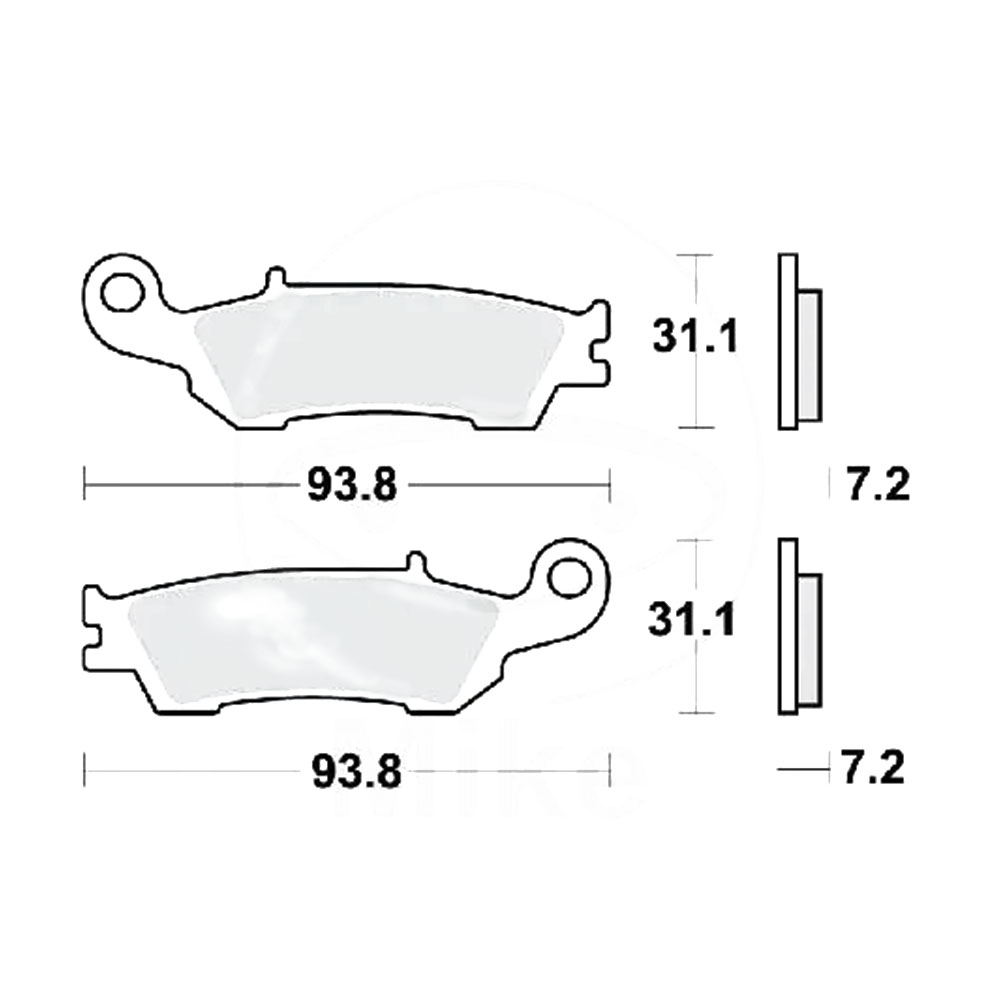 MCB791RSI TRW MCB791RSI Disk pločice za motocikle ( TRACK - SINTER ) - Слика 1