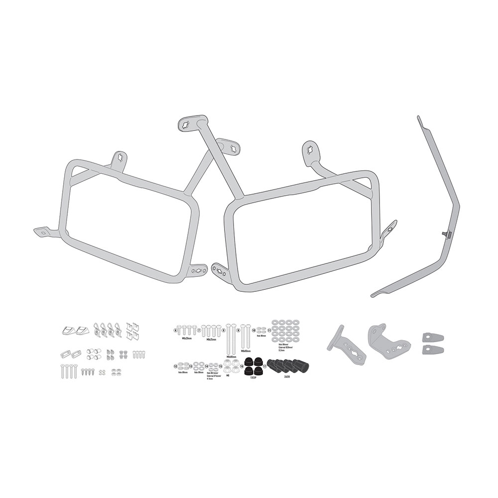 PLO7717MK GIVI PLO7717MK nosač bočnih kofera KTM 790/890 Adventure (2019-2025) - Слика 1