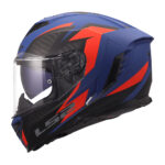 Kaciga za motor LS2 Full Face STORM III DYNAMO plavo crvena FF818 - Слика 4