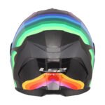 Kaciga za motor LS2 Full Face RAPID III FLOW sarena FF820 - Слика 3