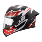 Kaciga za motor LS2 Full Face RAPID III XTREM belo crno crvena FF820 - Слика 4