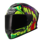 Kaciga za motor LS2 Full Face RAPID III LYCANT ljubičasto zelena FF820