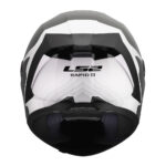 Kaciga za motor LS2 Full Face RAPID III FLOW belo siva FF820 - Слика 2