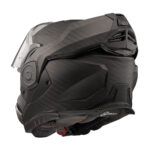 Kaciga za motor LS2 Flip Up ADVANT X SOLID mat carbon sa naočarima FF901