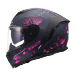 Kaciga za motor LS2 Full Face FF818 STORM III BURST crno roza - Слика 4