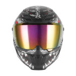 Kaciga za motor NOX EXKLUSIV GOLIATH RAPTOR Full Face mat crno crvena - Слика 3
