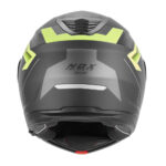 Kaciga za motor NOX Flip Up N968 SHIFT sa naočarima mat crno žuta