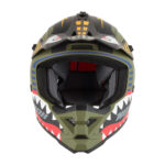 Kaciga za motor NOX Cross N761 FIGHTER mat KHAKI – dečija
