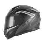 Kaciga za motor NOX Flip Up N968 SHIFT sa naočarima mat crno siva - Слика 4