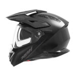 Kaciga za motor NOX Enduro N350 sa vizirom sjajno crna