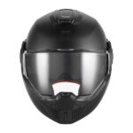 Kaciga za motor NOX PREMIUM SPINNER Flip Up/Back sa naočarima mat crna