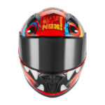 Kaciga za motor NOX Full Face N731 SCRAPPY sjajno crvena - dečija - Слика 2