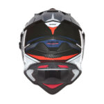 Kaciga za motor NOX Enduro sa vizirom N312 TRACK crveno plava