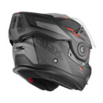 Kaciga za motor NOX PREMIUM SPINNER ARK Flip Up/Back sa naočarima crveno mat crna - Слика 4