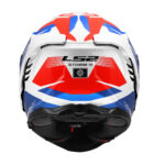 Kaciga za motor LS2 Full Face FF818 STORM III KOMAI belo plavo crvena - Слика 2