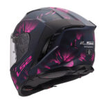 Kaciga za motor LS2 Full Face FF818 STORM III BURST crno roza - Слика 3