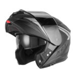 Kaciga za motor NOX Flip Up N968 SHIFT sa naočarima mat crno siva