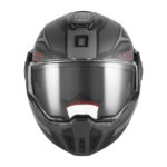 Kaciga za motor NOX PREMIUM SPINNER ARK Flip Up/Back sa naočarima crveno mat crna - Слика 3